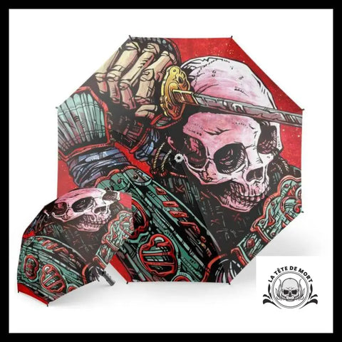Parapluie Crâne Samouraï