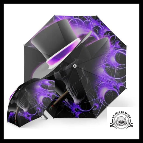 Parapluie Crâne Violet