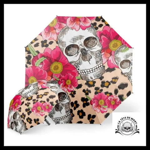 Parapluie Femme Tête de Mort