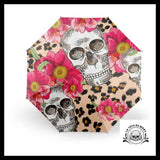 Parapluie Femme Tête de Mort