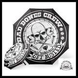 Parapluie Motard Tête de Mort
