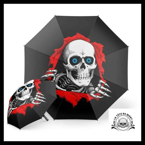 Parapluie Pommeau Tête de Mort
