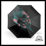 Parapluie Tête de Mort 3D Gothique Art