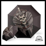 Parapluie Tête de Mort Aillée