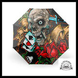 Parapluie Tête de Mort Carte