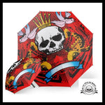 Parapluie Tête de Mort Couronne