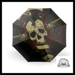 Parapluie Tête de Mort Cowboy