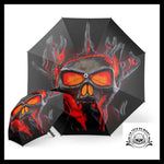 Parapluie Tête de Mort Démon