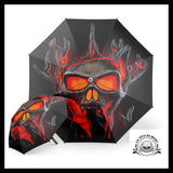 Parapluie Tête de Mort Démon