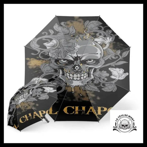 Parapluie Tête de Mort Design