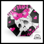 Parapluie Tête de Mort Kawaii