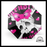 Parapluie Tête de Mort Kawaii