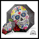 Parapluie Tête de Mort Mexicaine