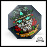 Parapluie Tête de Mort Moderne
