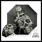 Parapluie Tête de Mort Moustache
