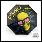 Parapluie Tête de Mort Psychédélique
