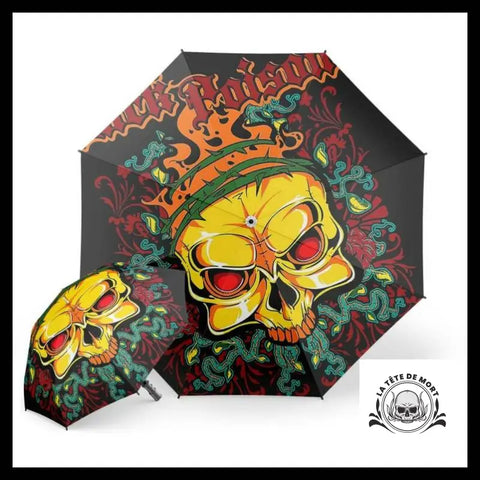 Parapluie Tête de Mort Satanique