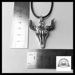Pendentif Crâne de Buffle (Argent)