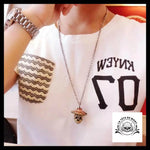 Pendentif Crâne Mexicain (Cuir)