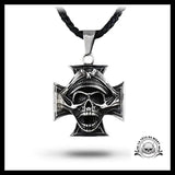 Pendentif Croix de Fer (Cuir)