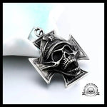 Pendentif Croix de Fer (Cuir)