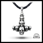 Pendentif Croix Homme (Cuir)