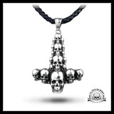 Pendentif Croix Homme (Cuir)