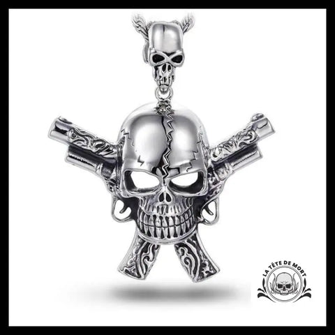 Pendentif Gun (Acier)