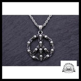 Pendentif Peace and Love (Acier)