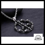 Pendentif Peace and Love (Acier)