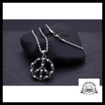 Pendentif Peace and Love (Acier)