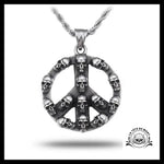 Pendentif Peace and Love (Acier)