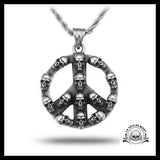 Pendentif Peace and Love (Acier)