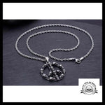 Pendentif Peace and Love (Acier)