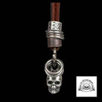Pendentif Skull (Cuir)