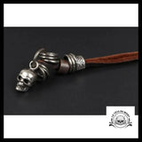 Pendentif Skull (Cuir)