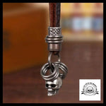 Pendentif Skull (Cuir)