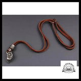 Pendentif Skull (Cuir)