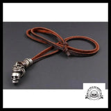 Pendentif Skull (Cuir)
