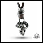 Pendentif Skull (Cuir)