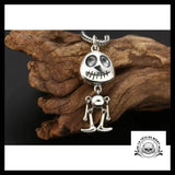 Pendentif Skull Homme (Argent)