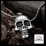 Pendentif Tête de Mort (Acier)