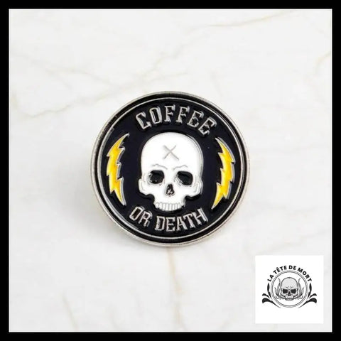 Pin’s Tête de Mort Classique