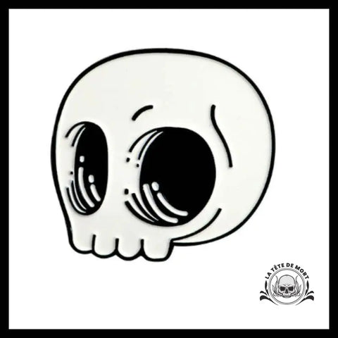 Pin’s Tête de Mort Dessin