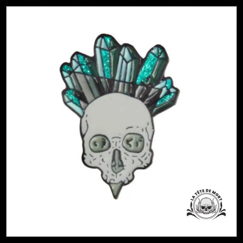 Pin’s Tête de Mort Diamants