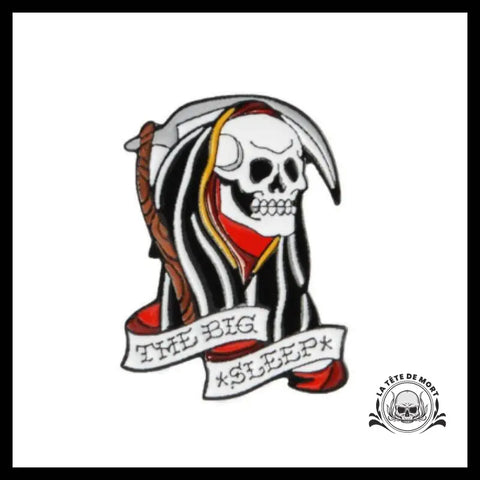 Pin’s Tête de Mort Faucheuse