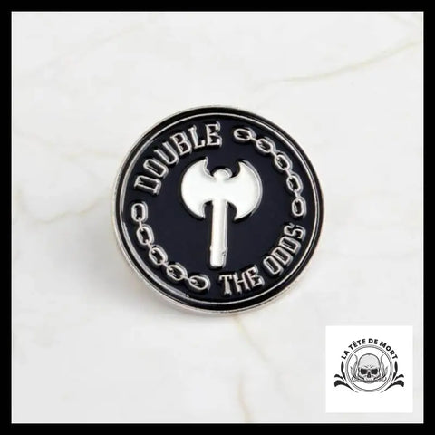 Pin’s Tête de Mort Hâche