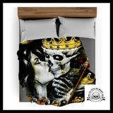 Plaid Crâne Couronne