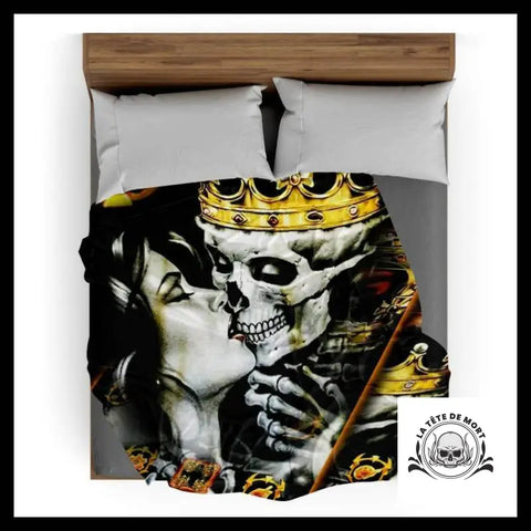 Plaid Crâne Couronne