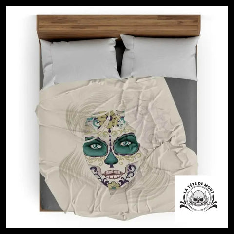 Plaid Santa Muerte